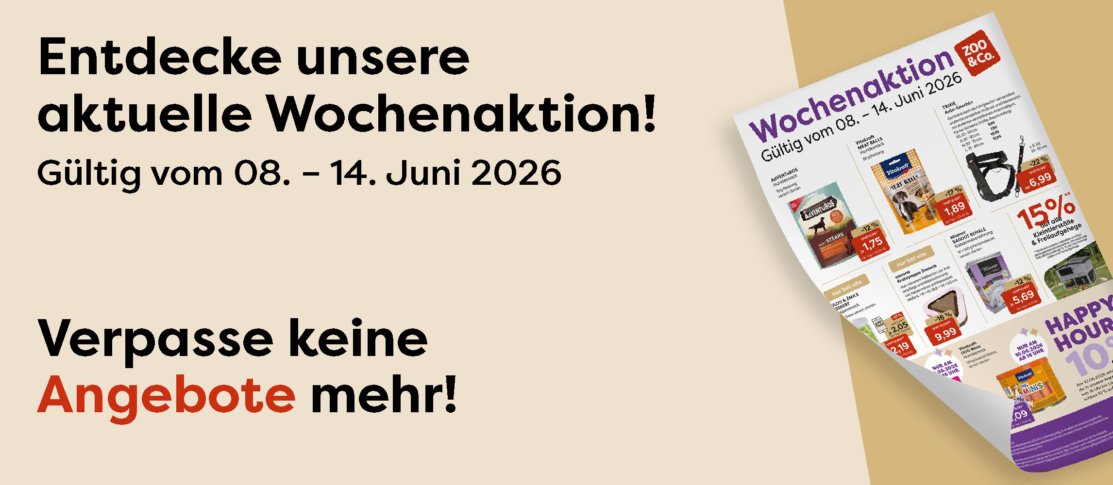 Entdecke die aktuelle Wochenaktion!